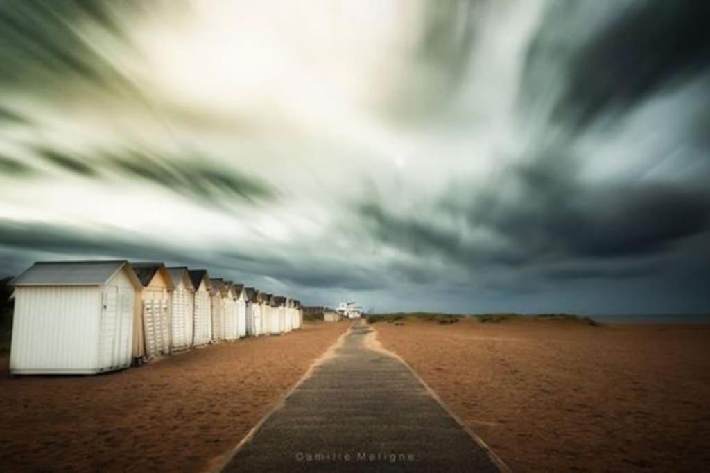 Le Refuge Marin Apartman Courseulles-sur-Mer Kültér fotó