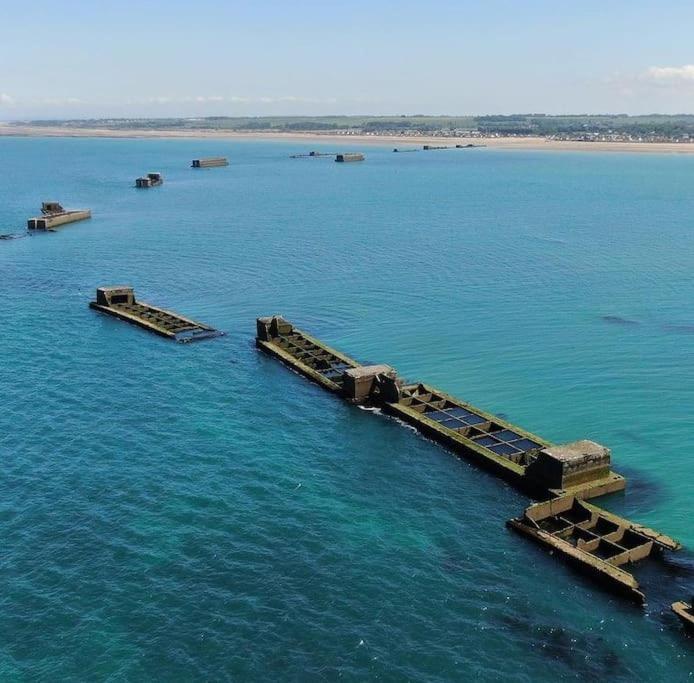 Le Refuge Marin Apartman Courseulles-sur-Mer Kültér fotó