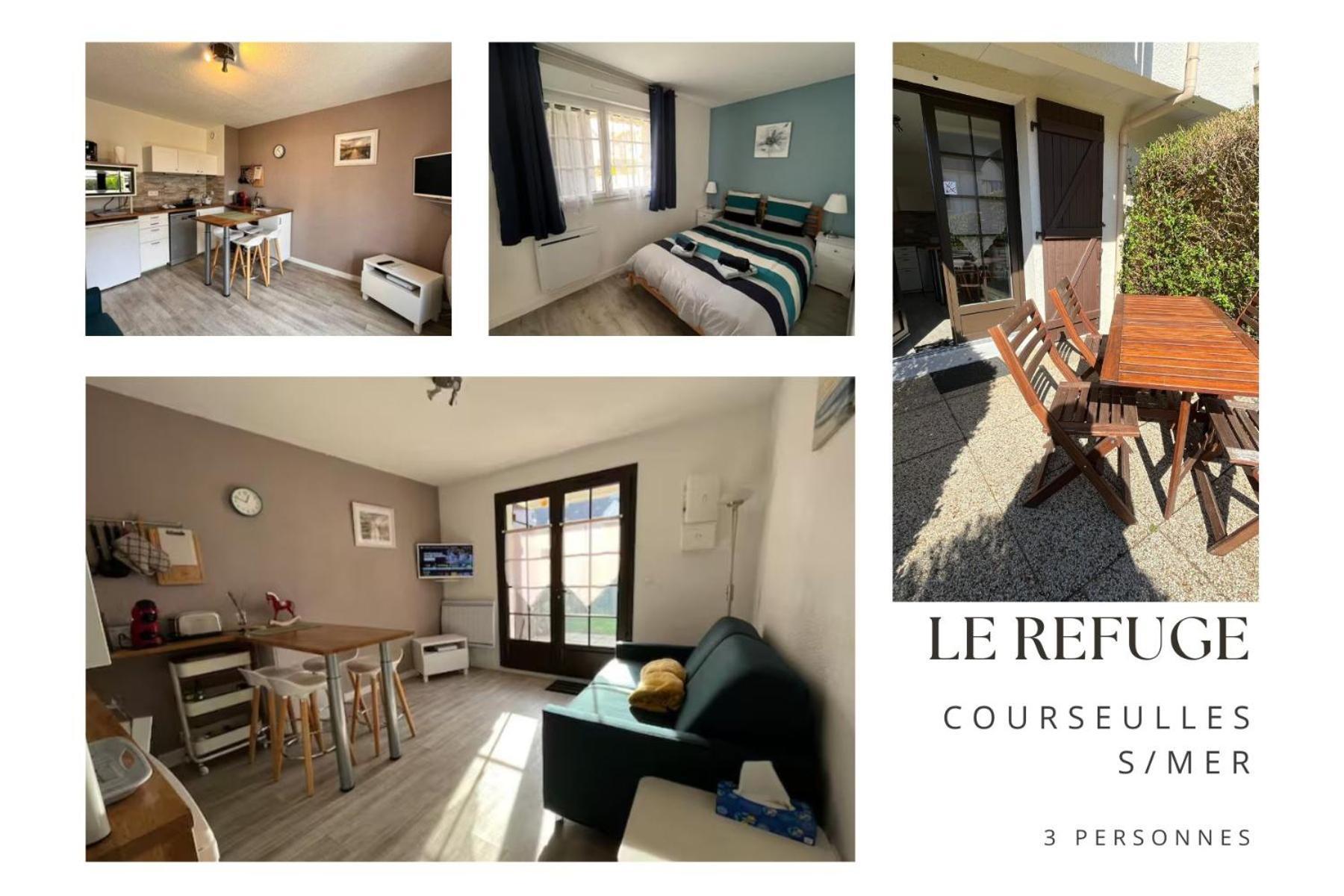 Le Refuge Marin Apartman Courseulles-sur-Mer Kültér fotó